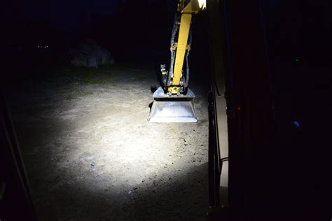 beacon light mini excavator|nordic excavator lights.